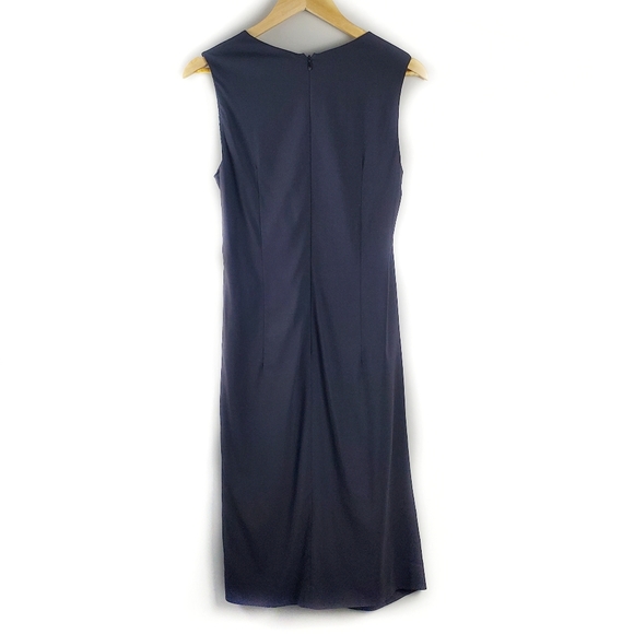 Jil Sander Virgin Wool Sheath Dress Size 10 - Picture 3 of 5